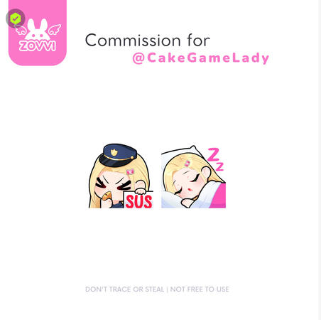 Sus and Sleep Emote by Zovvi