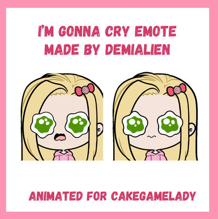 I’m Gonna Cry Emote by demialien