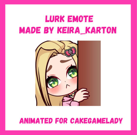 Lurk Emote by keira_karton